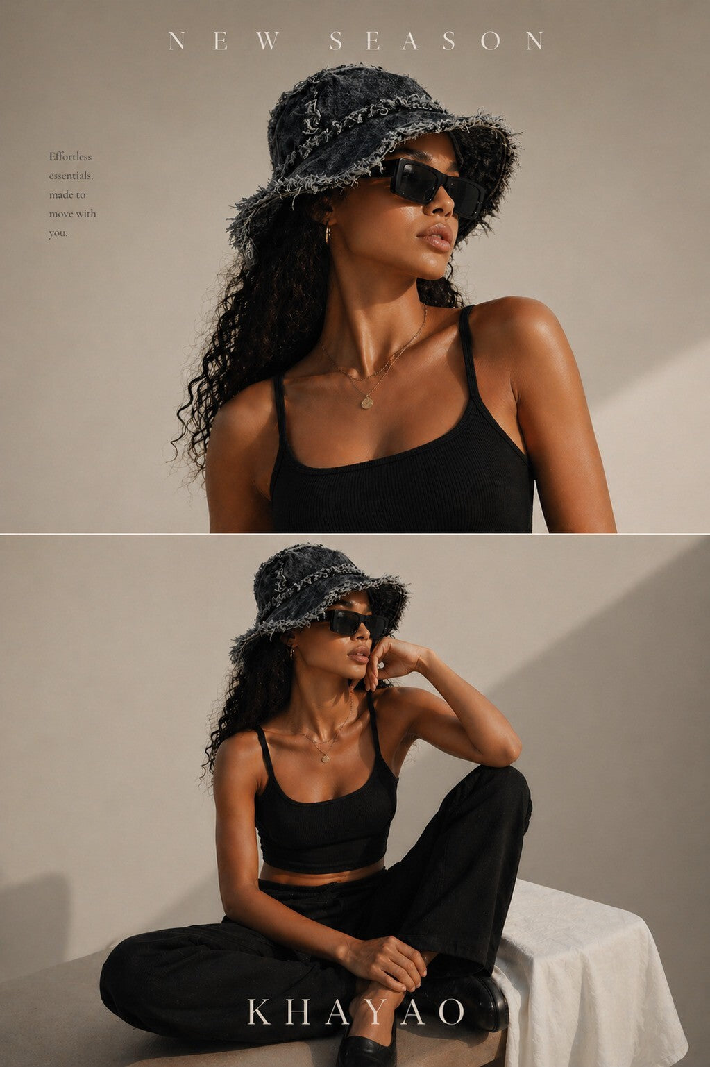 Unisex Vintage Bucket Brim Outdoor Beach Hat