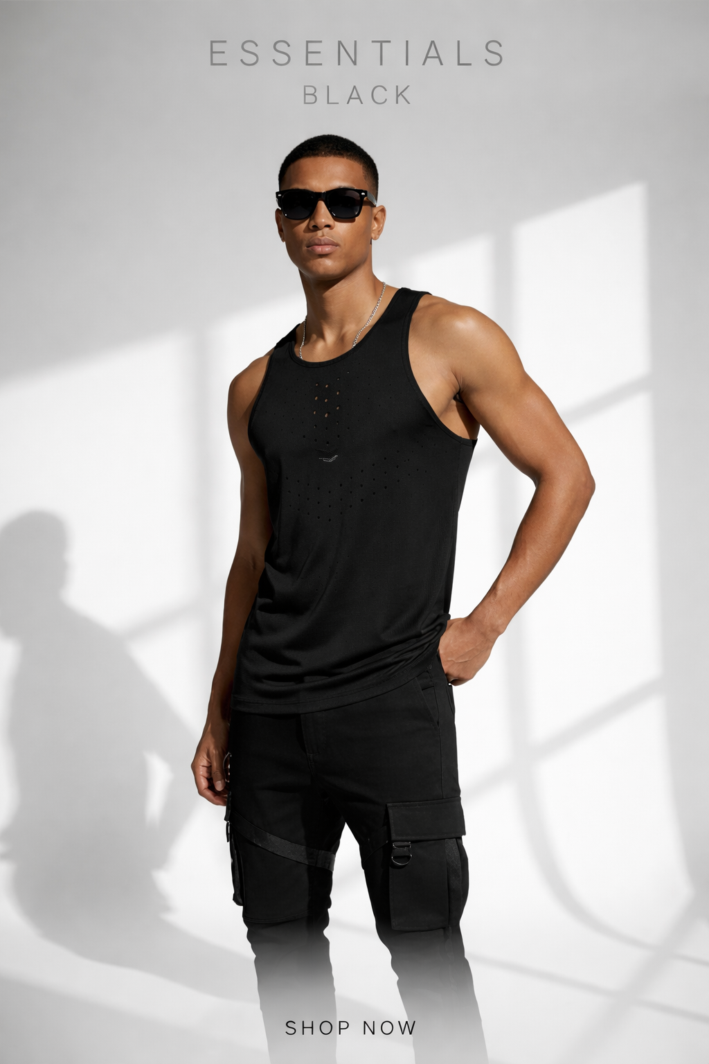 Men’s High-Quality Sleeveless Sport Shirt