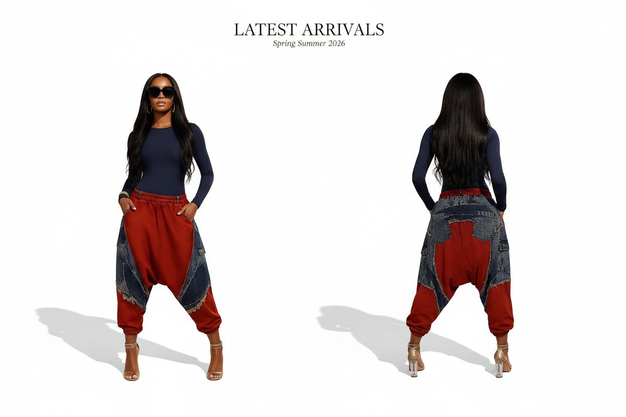 Fashion Runway Women’s Cargo Barrel Jogger Style