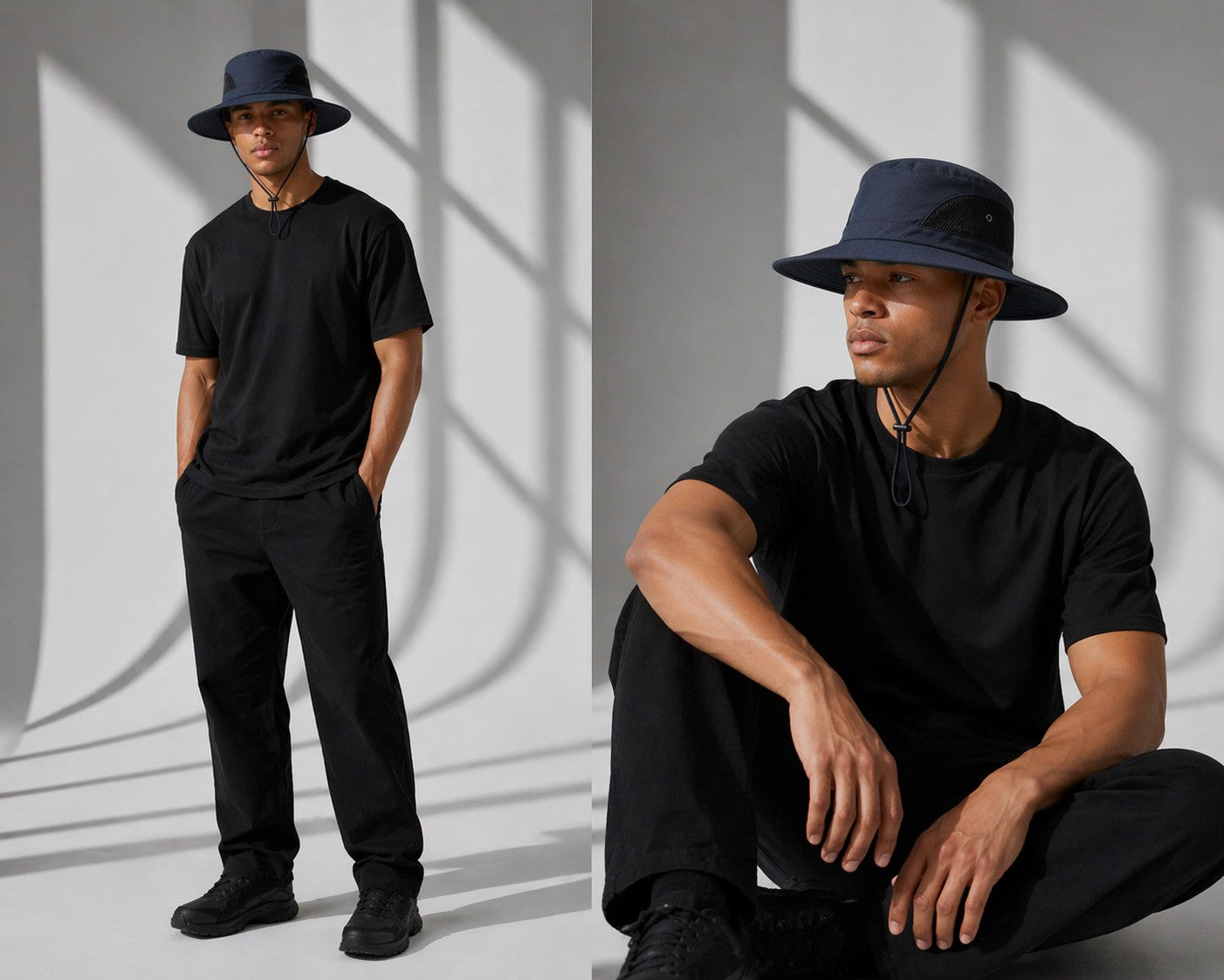 Unisex Wide Brim Sunshade Hat Outdoor UV Protection