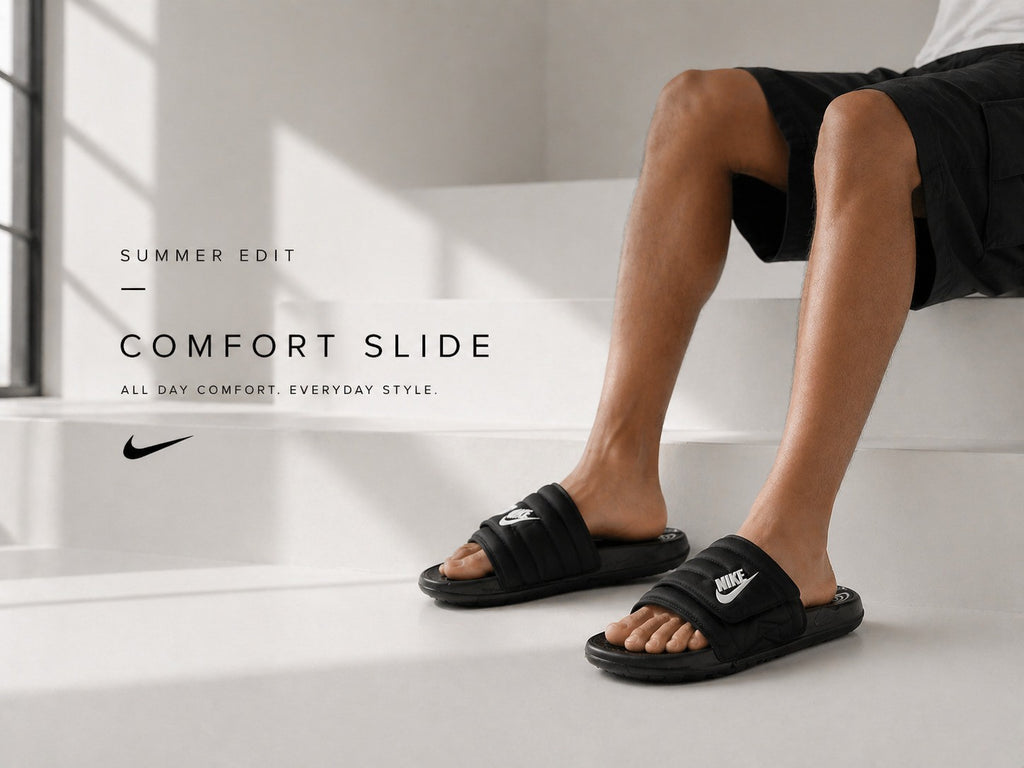 Nike Casual Beach Slide Sandals for Men Lightweight