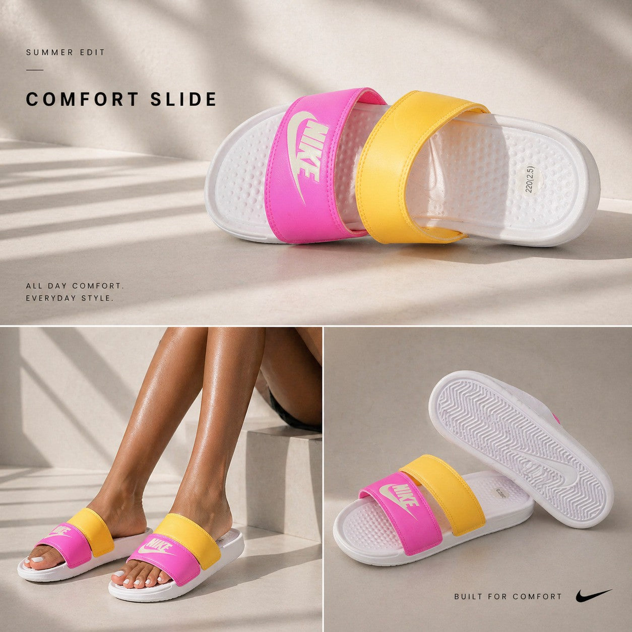 Women’s Nike Benassi Duo Genuine Double Strap