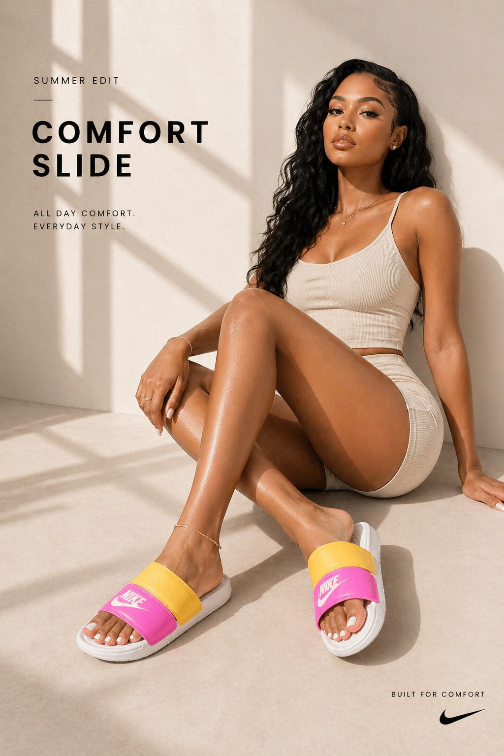 Women’s Nike Benassi Duo Genuine Double Strap