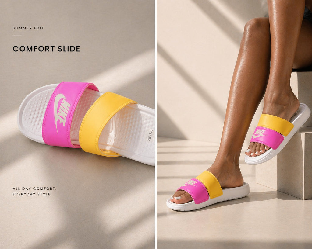 Women’s Nike Benassi Duo Genuine Double Strap
