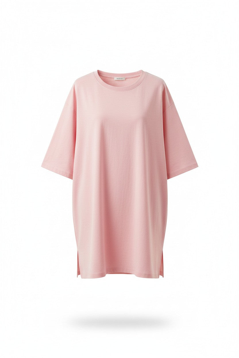 Oversized T-Shirt Breathable Cotton Loose Top All Sizes