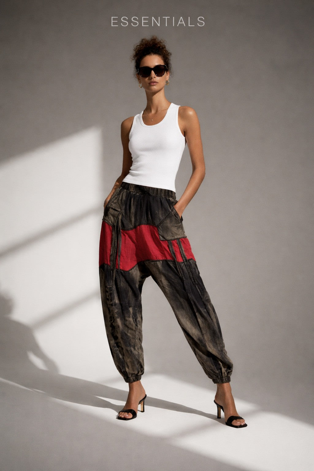 Trendy  Women’s Wide Leg Street Pants  High Rise Fit