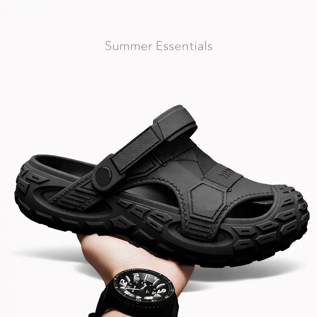 Men’s Breathable Garden Clogs Anti-Slip Summer