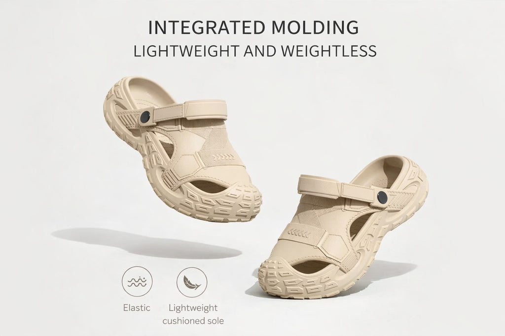 Men’s Breathable Garden Clogs Anti-Slip Summer