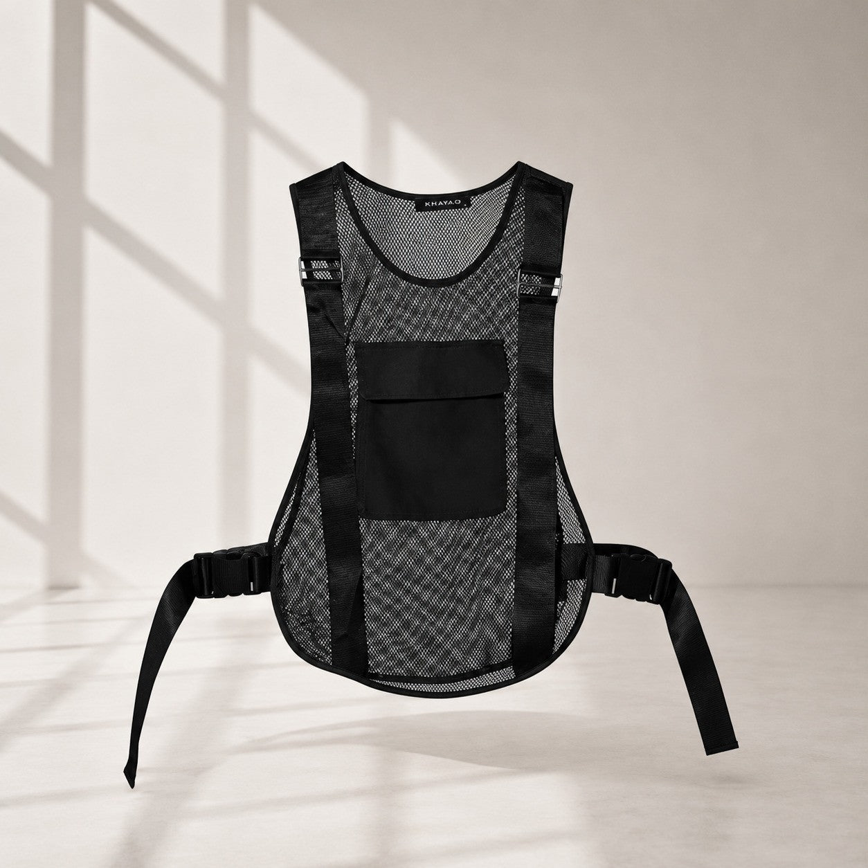 Men’s Mesh Patchwork Sleeveless Summer Casual Vest