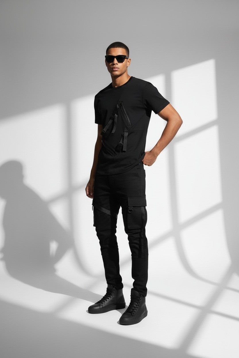 Men’s Tactical Streetwear T-Shirt
