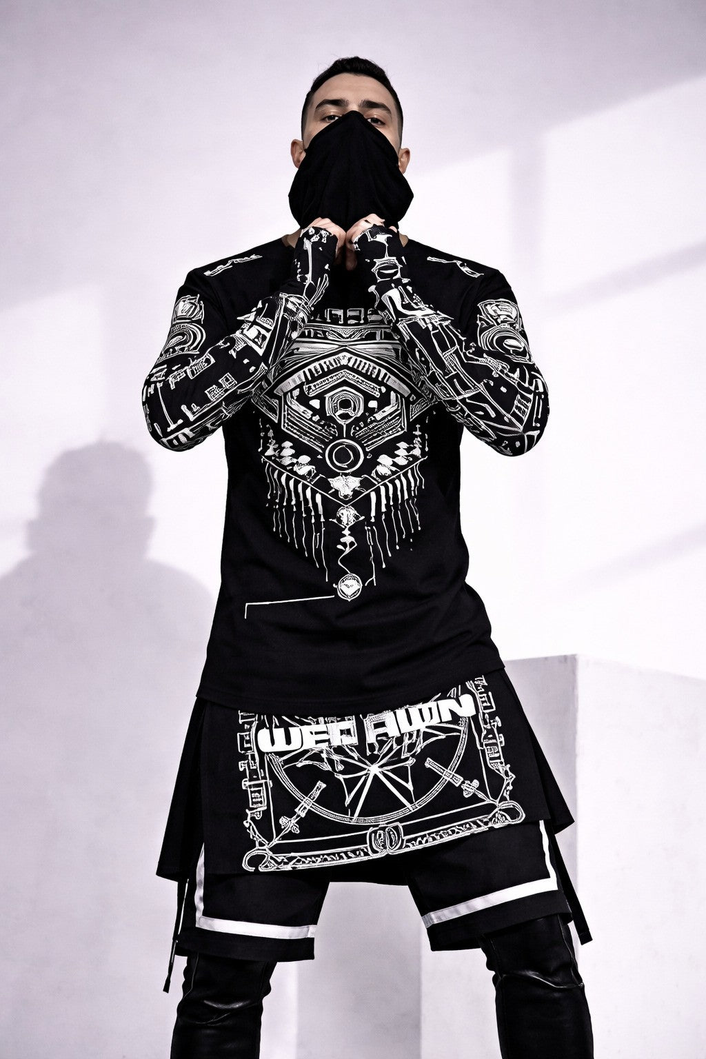 High Street Indigeneous Techwear T-Shirt Tactical