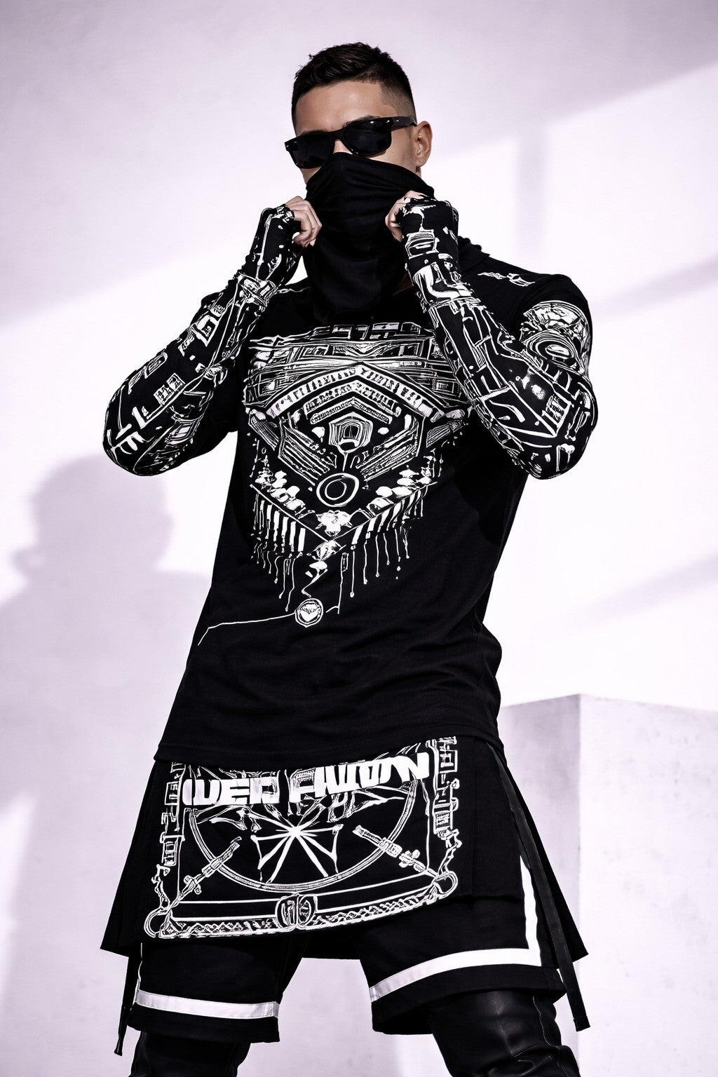 High Street Indigeneous Techwear T-Shirt Tactical