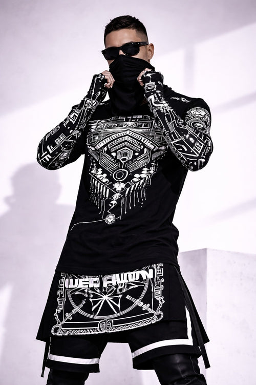 High Street Indigeneous Techwear T-Shirt Tactical