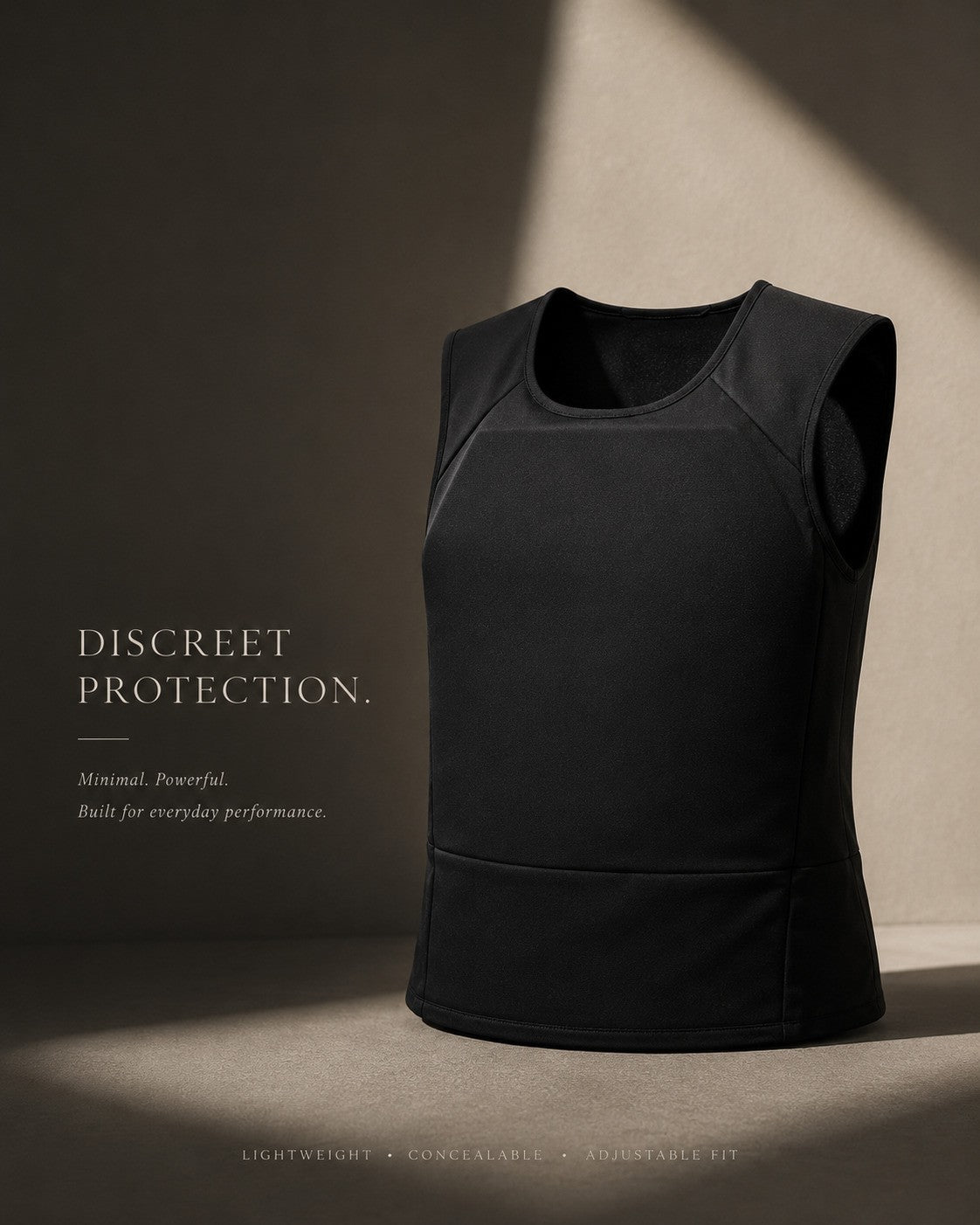 Stealth Tactical Vest Breathable Adjustable Daily Wear