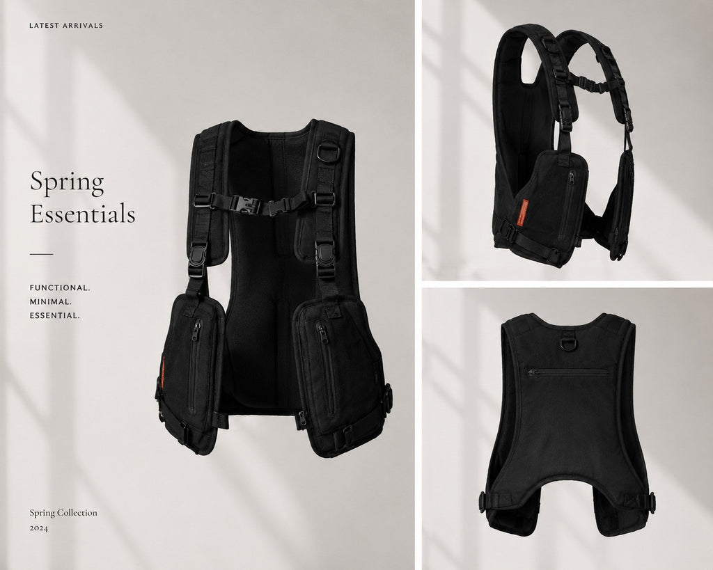 Men’s Multi-Function Utility Tactical Vest Everyday Wear