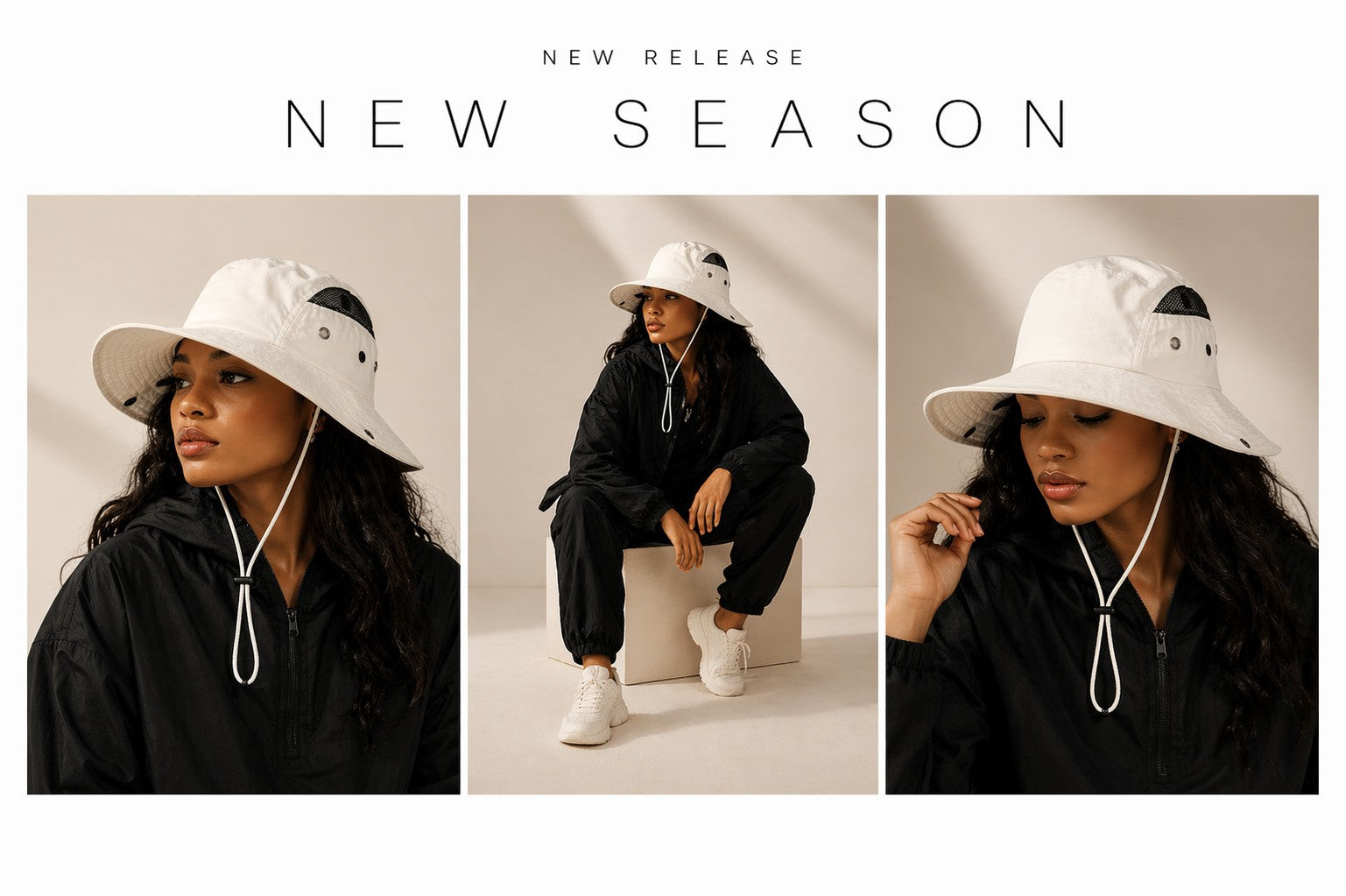 Waterproof Boonie Hat UPF 50+ Bucket Hat Unisex
