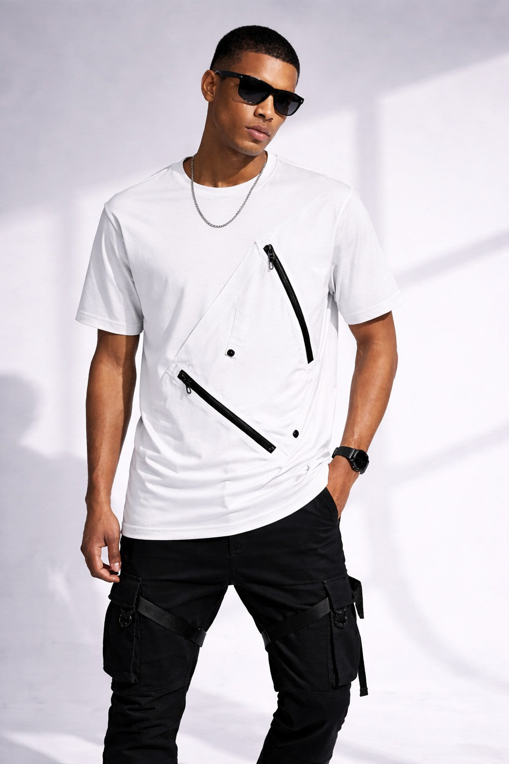 Summer Techwear T-Shirt for Men