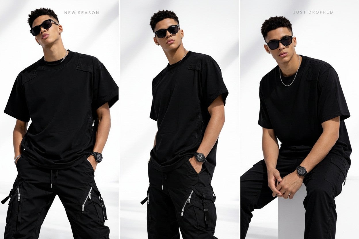Workwear Short Sleeved T-shirt  Bulletproof Vest T-shirt