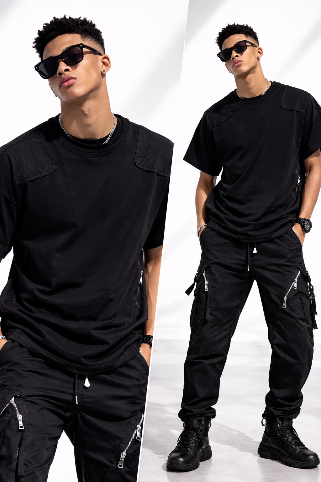 Workwear Short Sleeved T-shirt  Bulletproof Vest T-shirt