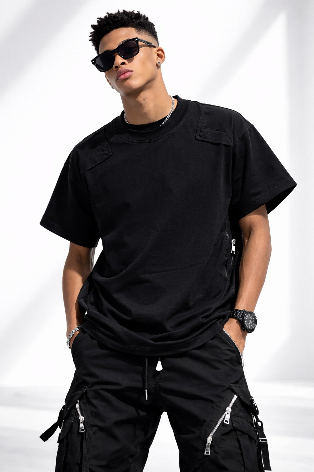 Workwear Short Sleeved T-shirt  Bulletproof Vest T-shirt